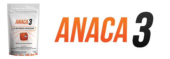 Anaca3 le bonbon minceur: posologie et composition?