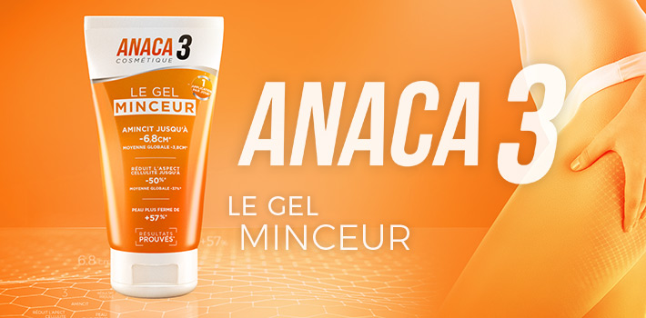 Le gel minceur Anaca3 : ou l'acheter et comment l'utiliser ?
