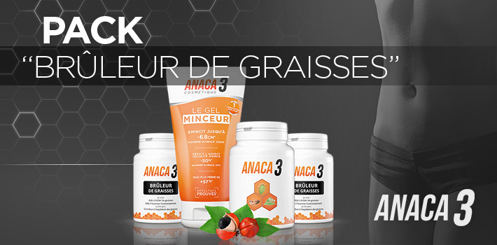 Pack brûleur de graisses Anaca3
