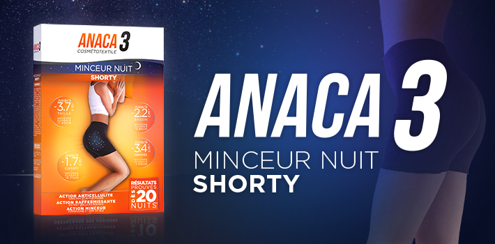 Le Shorty minceur nuit pour s’affiner en dormant